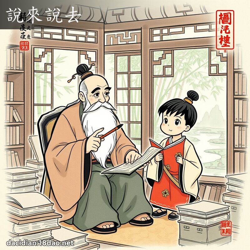 说来说去 配图