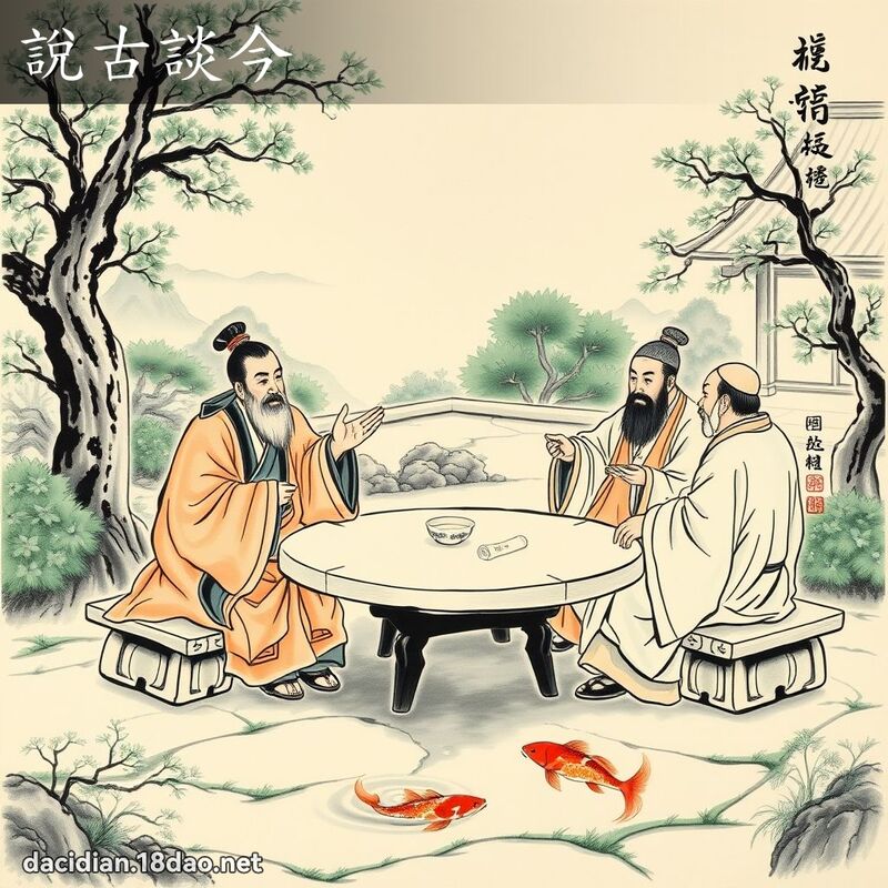 说古谈今 配图