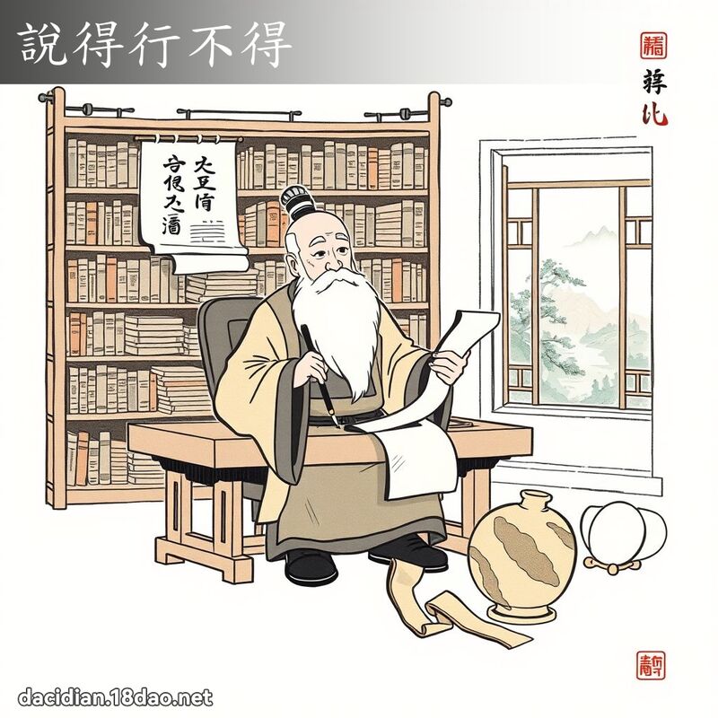 说得行不得 配图