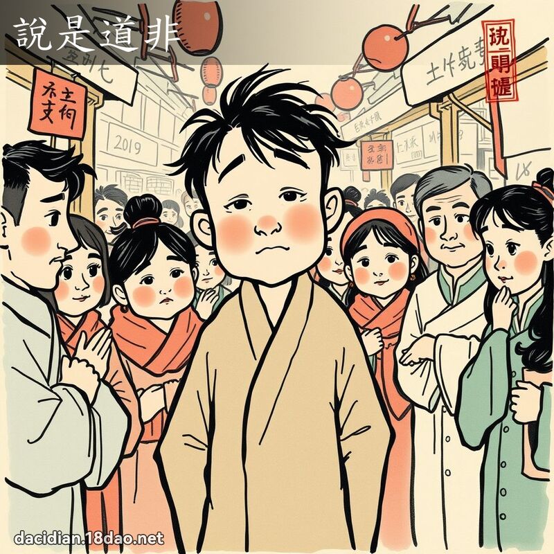 说是道非 配图
