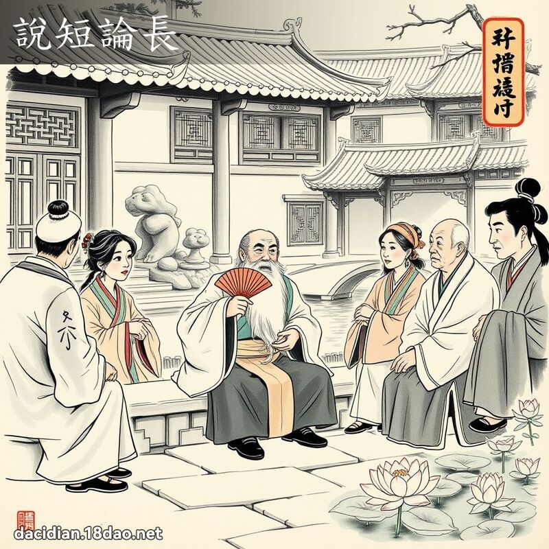 说短论长 配图