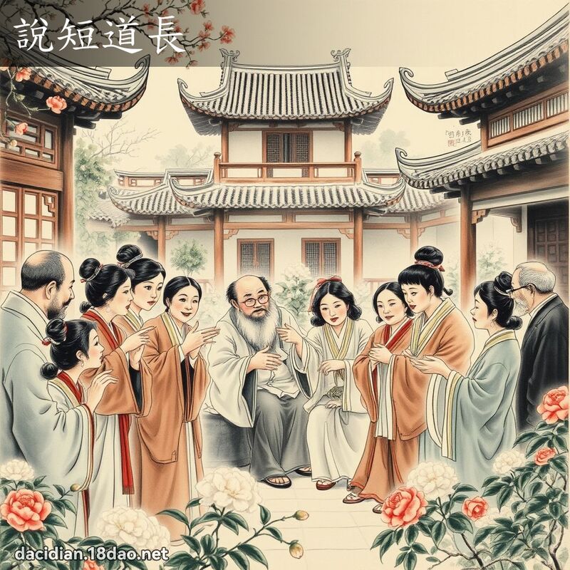 说短道长 配图