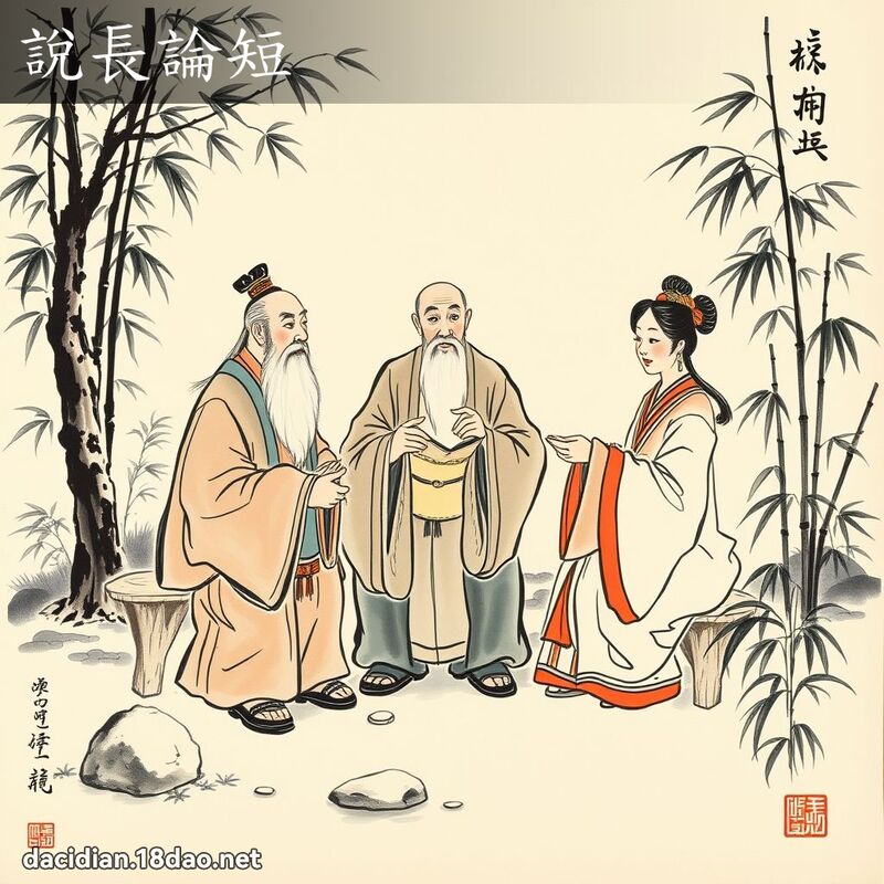 说长论短 配图