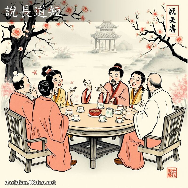 说长道短 配图