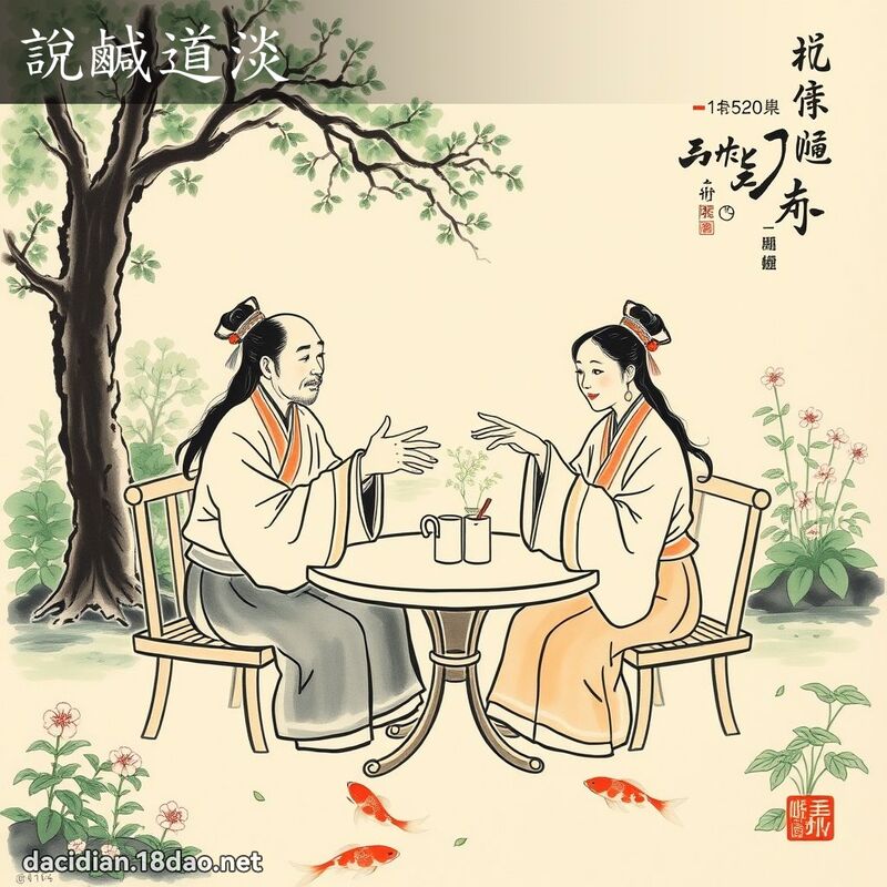 说咸道淡 配图