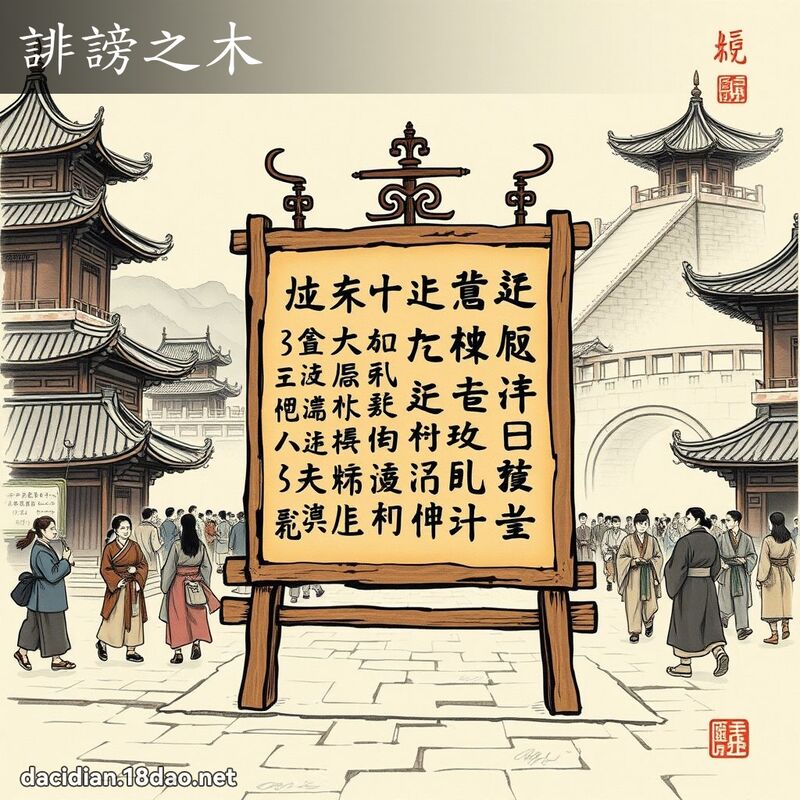 誹谤之木 配图