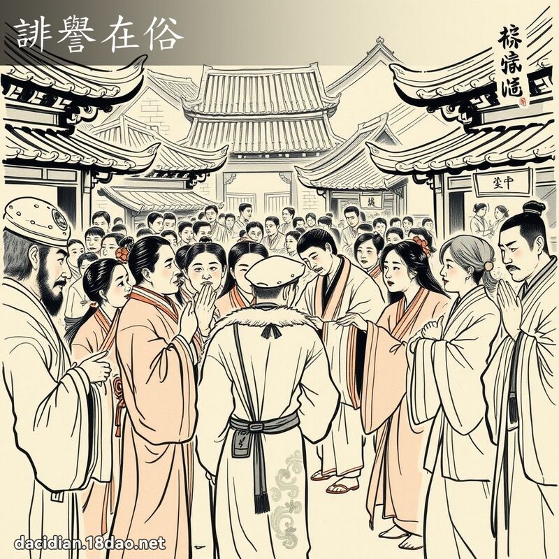 誹誉在俗 配图
