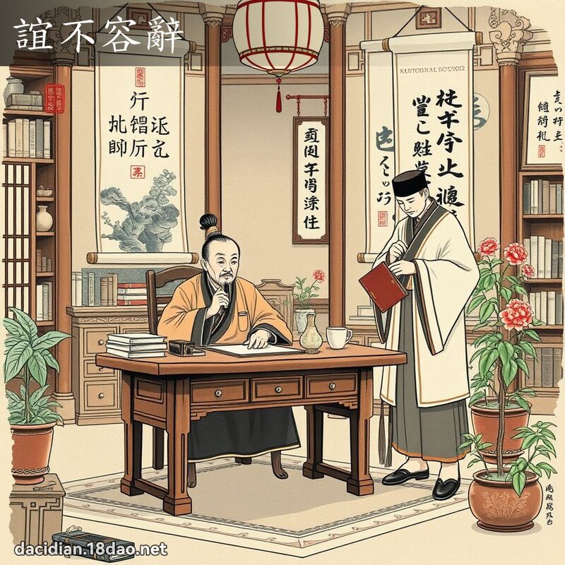 谊不容辞 配图