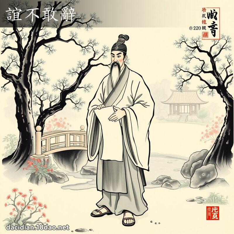 谊不敢辞 配图