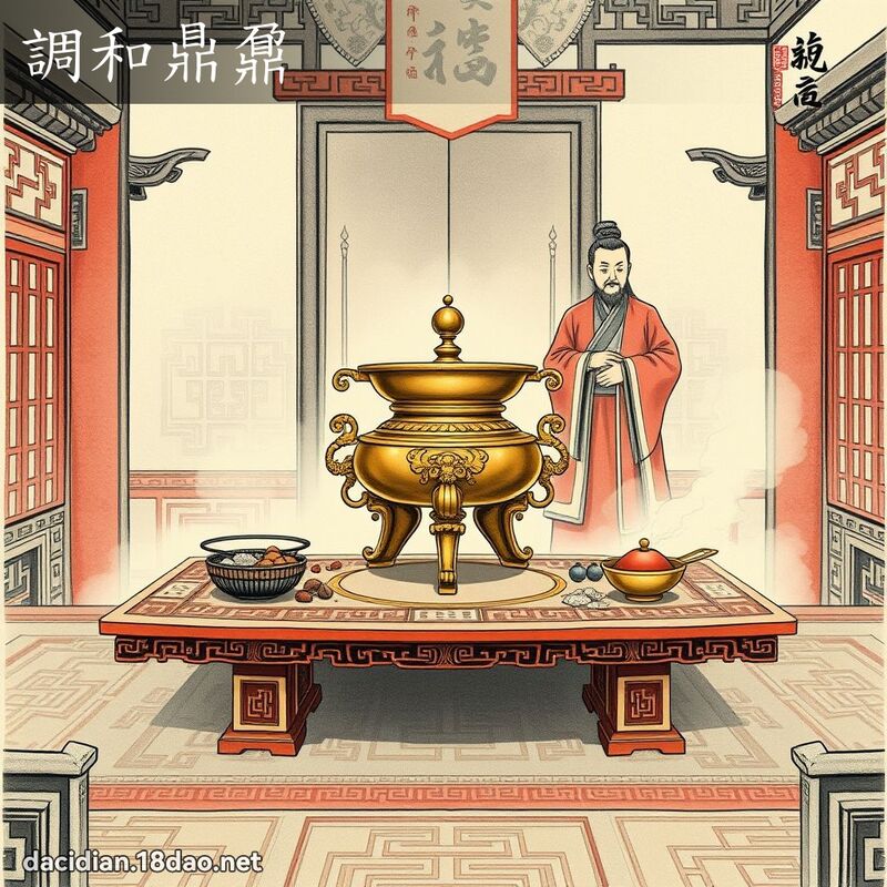 调和鼎鼐 配图