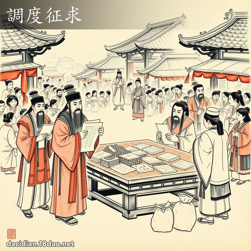 调度征求 配图