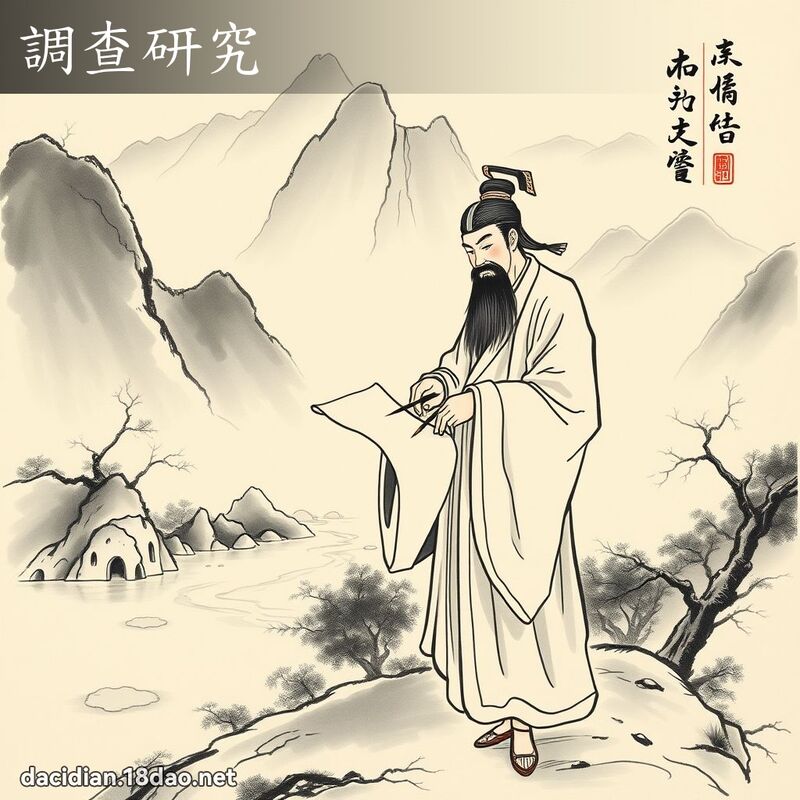 调查研究 配图