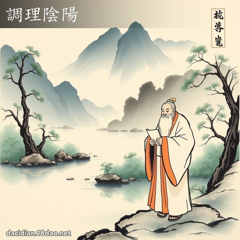 调理阴阳 配图