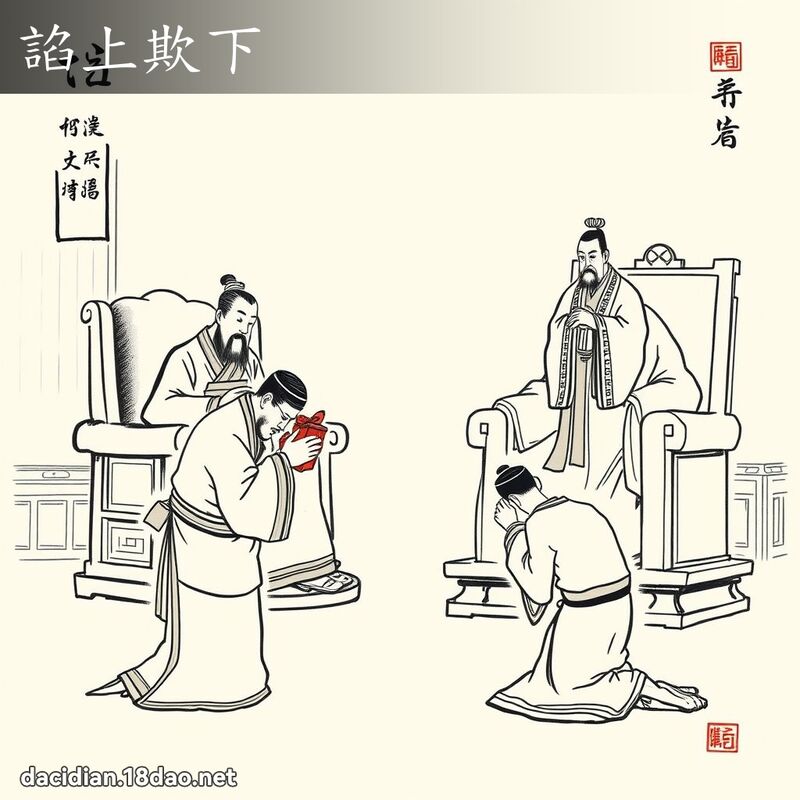 諂上欺下 配图