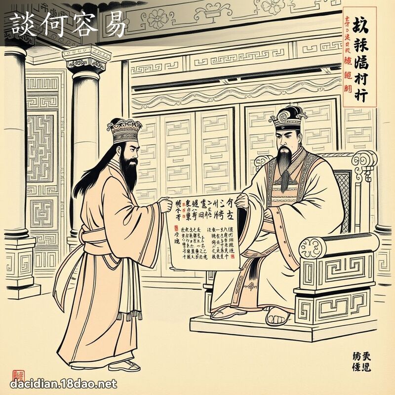 谈何容易 配图