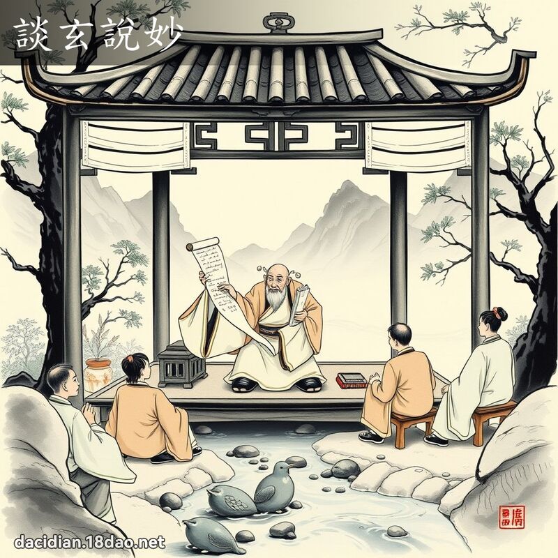 谈玄说妙 配图