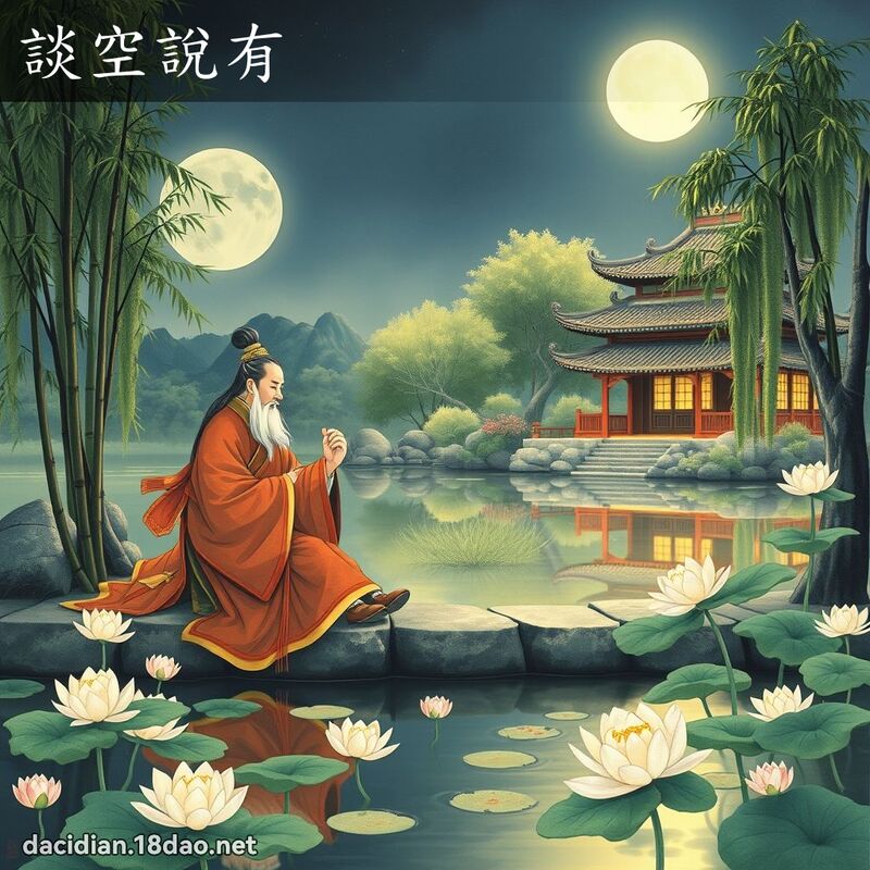 谈空说有 配图