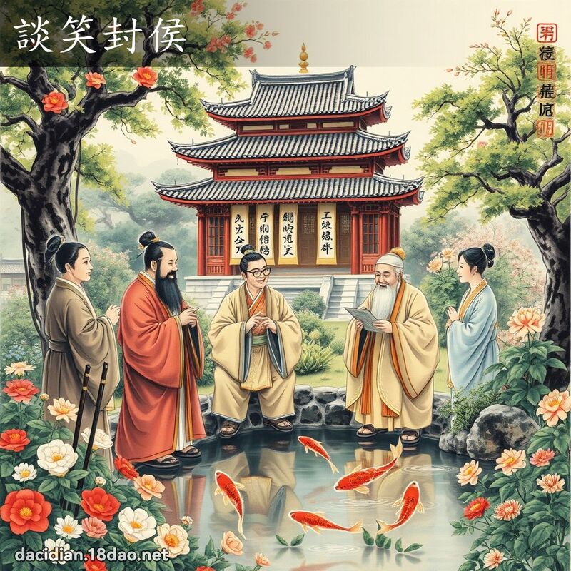 谈笑封侯 配图