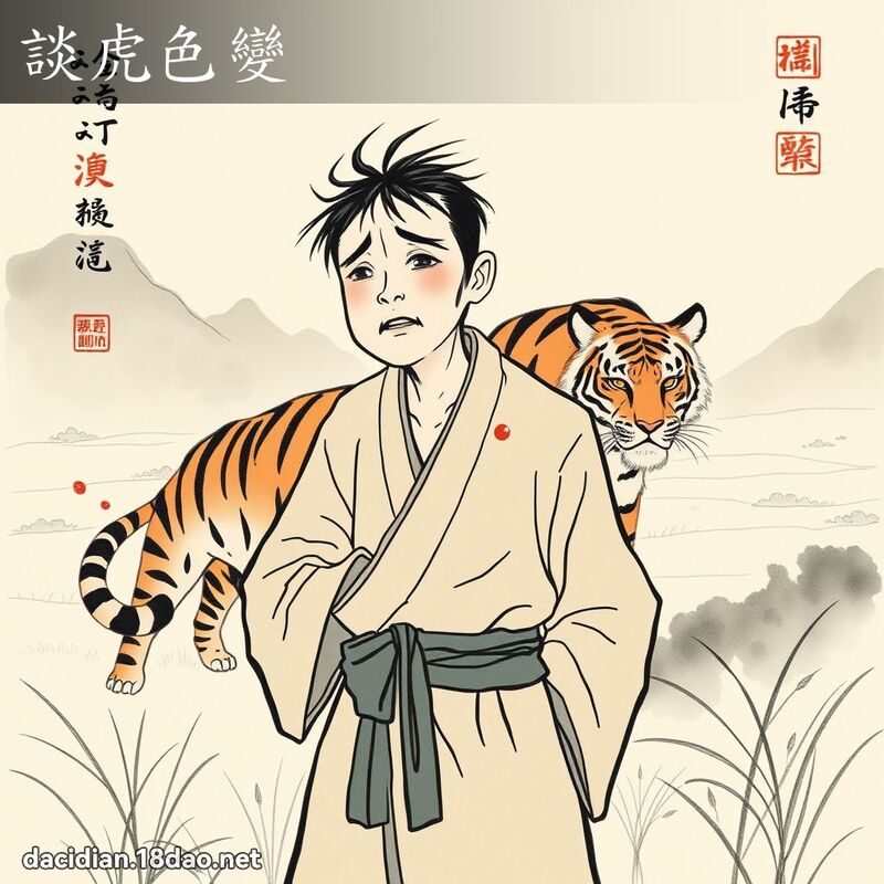 谈虎色变 配图
