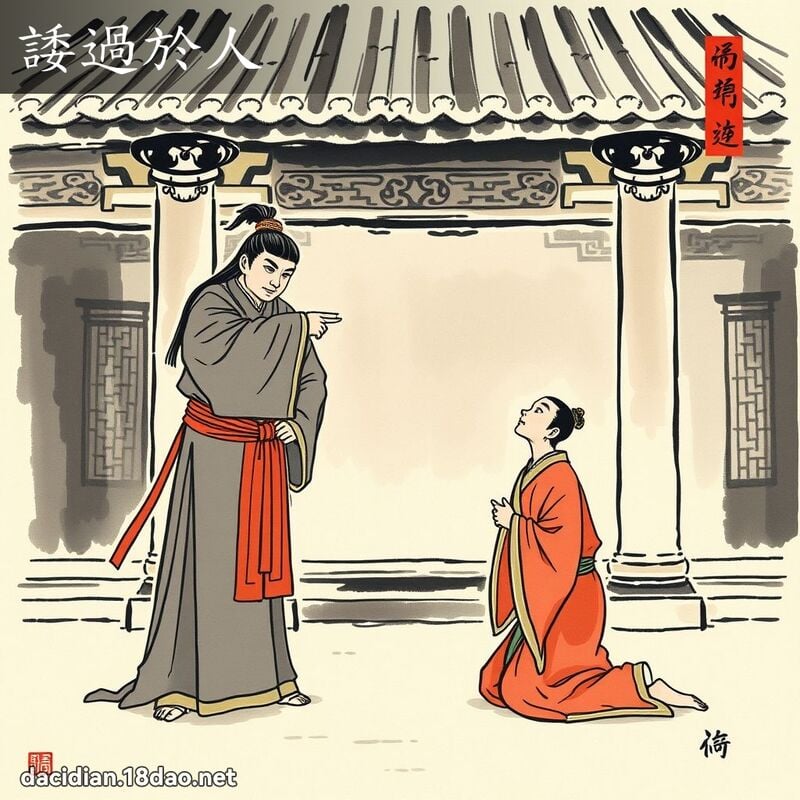 諉过於人 配图