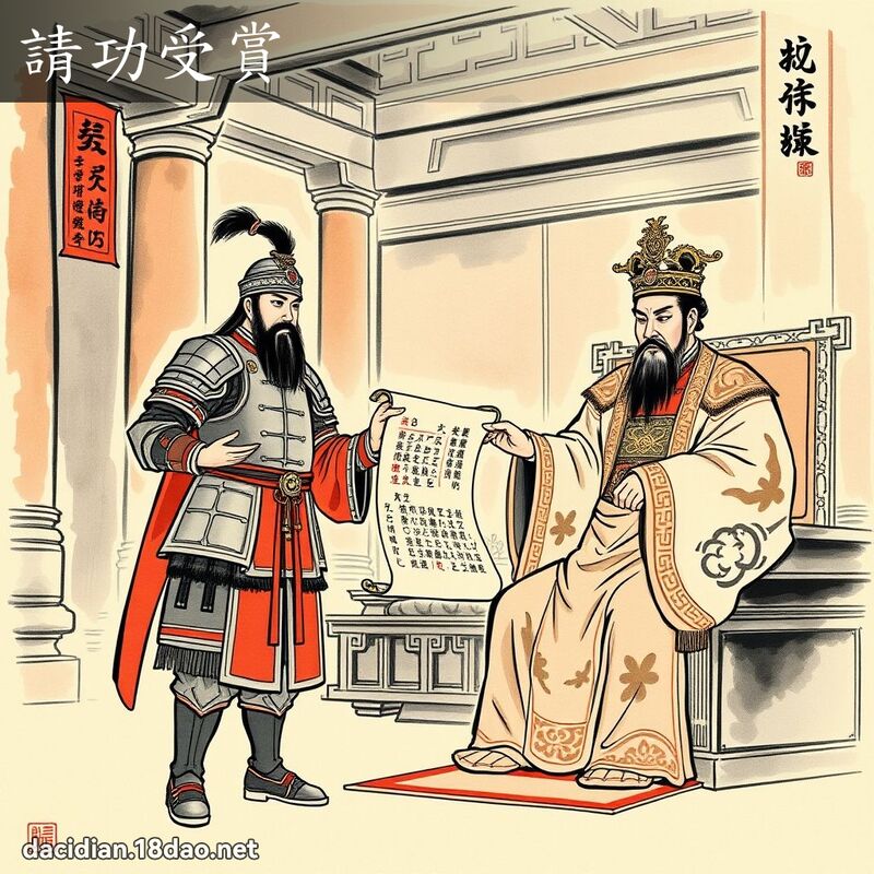 请功受赏 配图