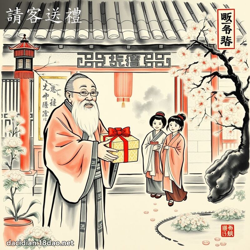 请客送礼 配图