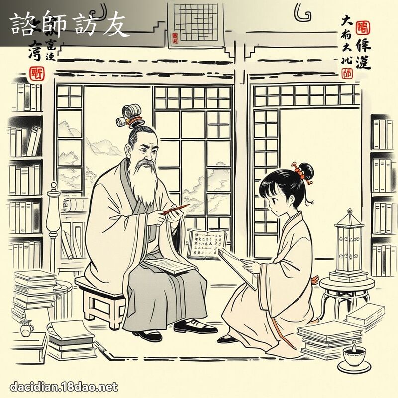 諮师访友 配图