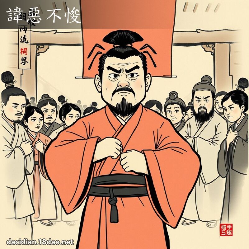 讳恶不悛 配图
