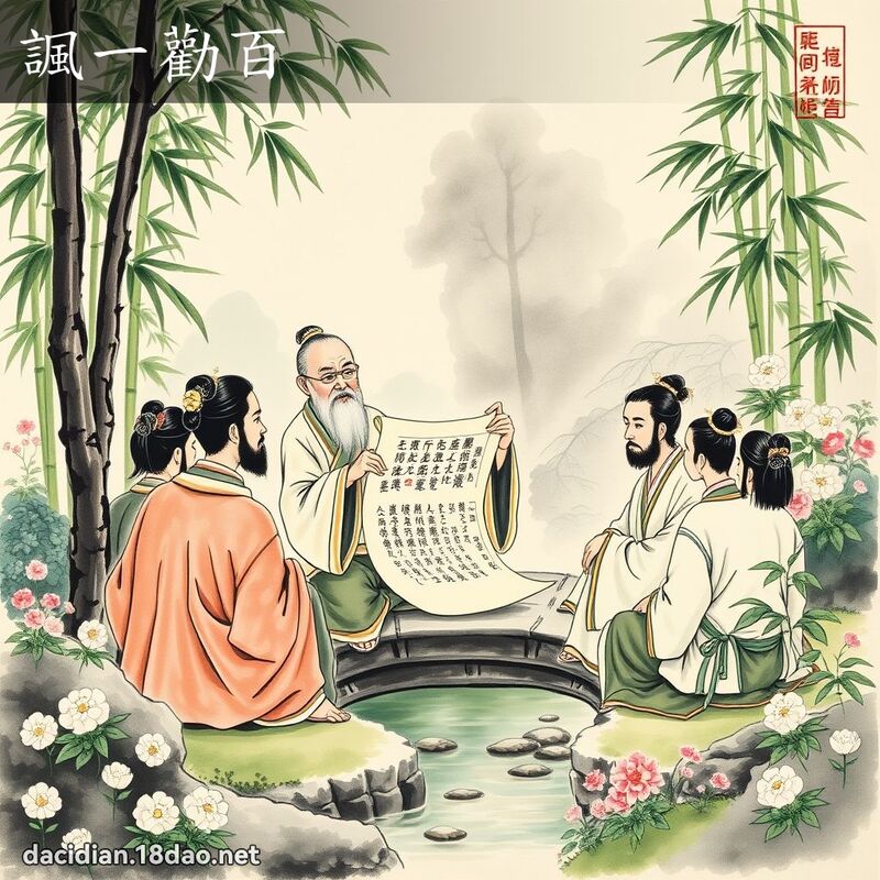 讽一劝百 配图