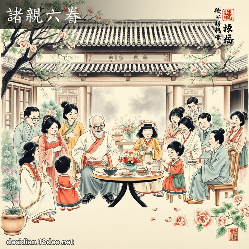 诸亲六眷 配图
