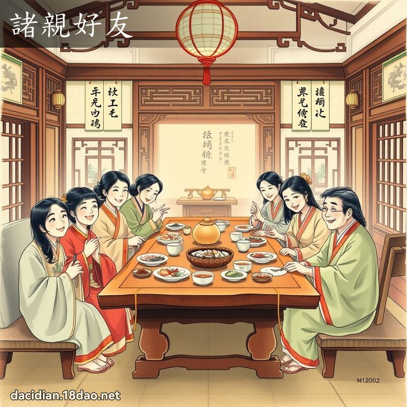 诸亲好友 配图