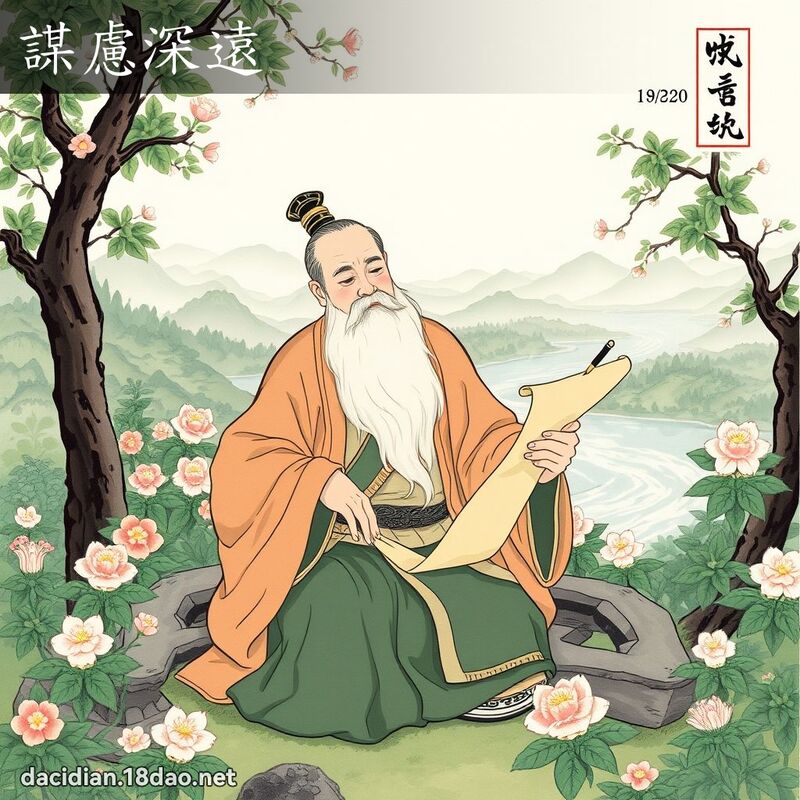 谋虑深远 配图