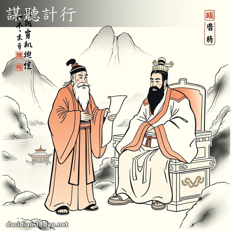谋听计行 配图