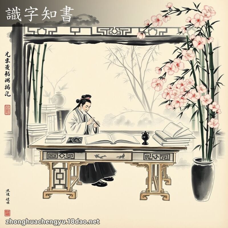 识字知书 - 中华成语配图