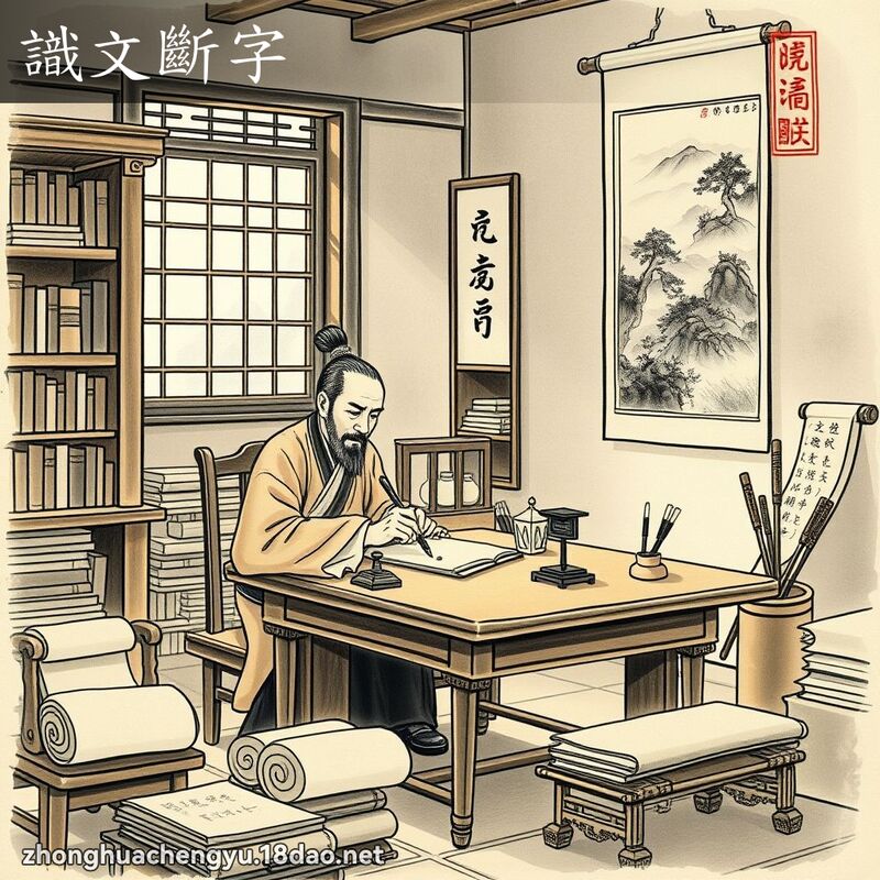 識文斷字 - 中華成語配圖