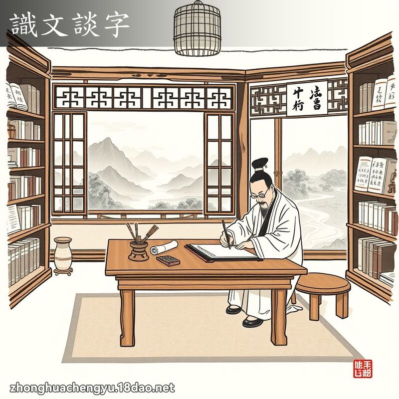 识文谈字 - 中华成语配图
