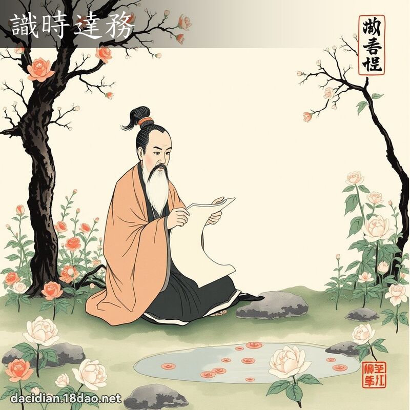 识时达务 配图