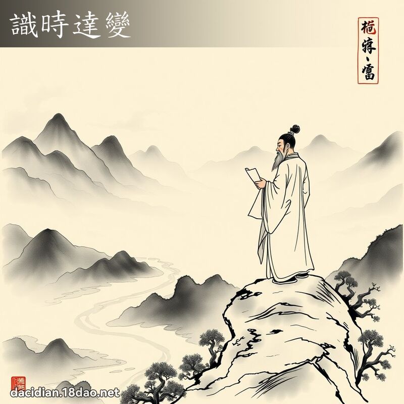 识时达变 配图