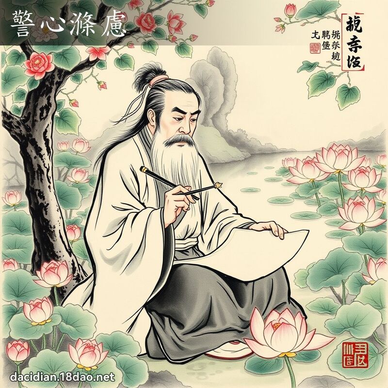 警心涤虑 配图