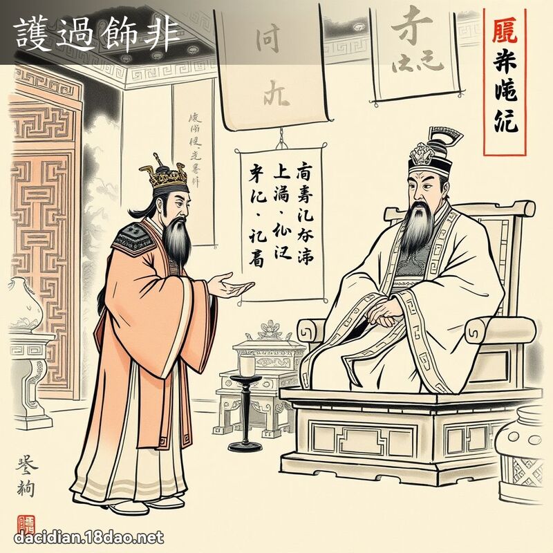 护过饰非 配图