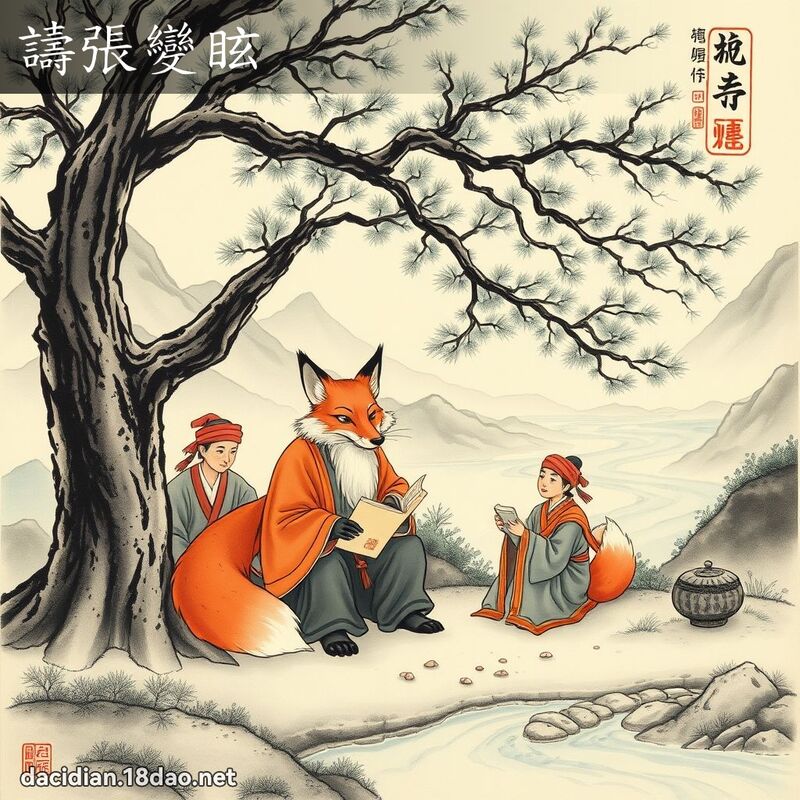 譸张变眩 配图