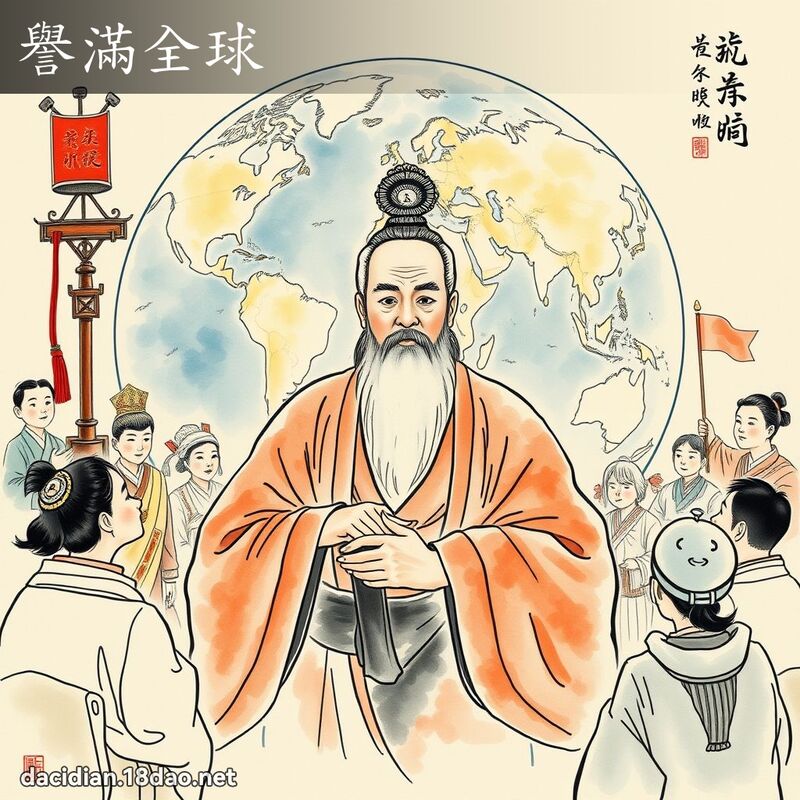 誉满全球 配图