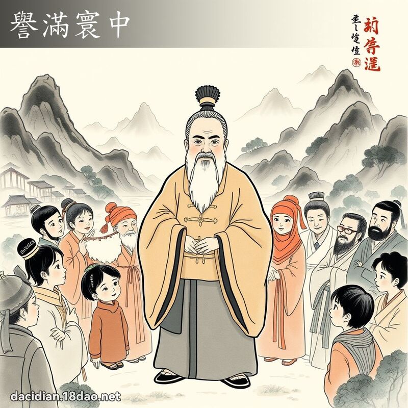 誉满寰中 配图