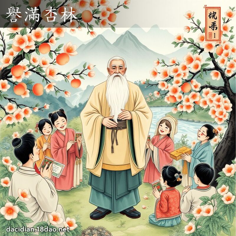 誉满杏林 配图