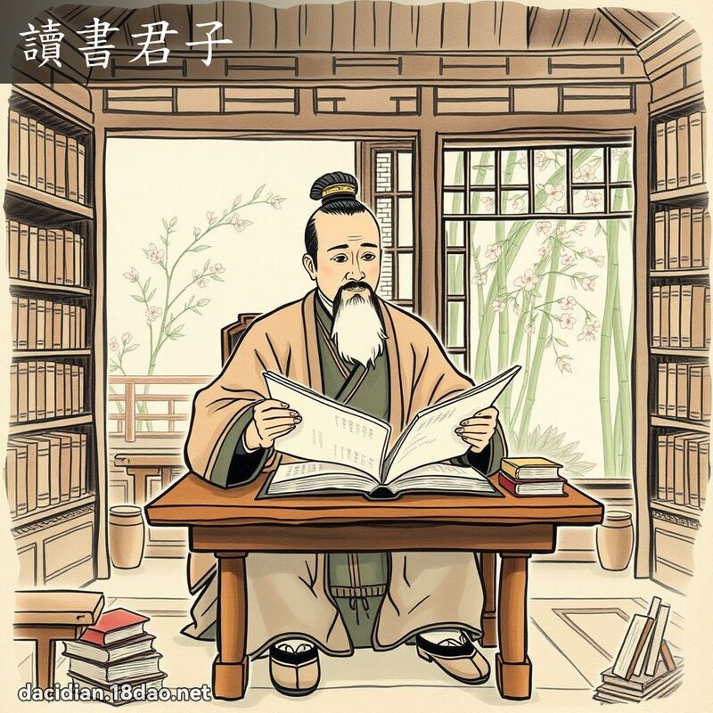 读书君子 配图