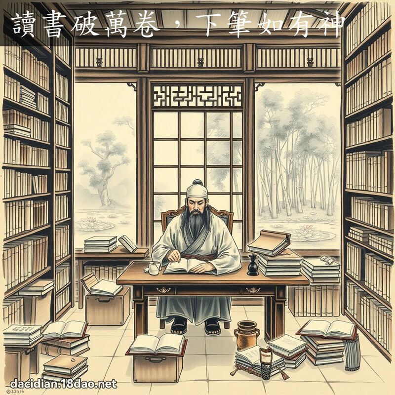 读书破万卷,下笔如有神 配图