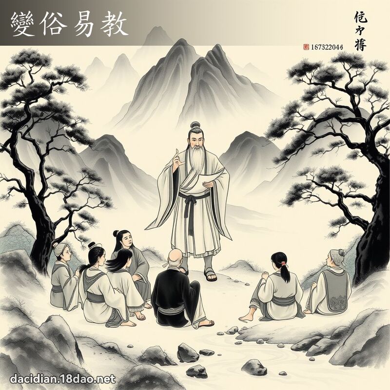 变俗易教 配图