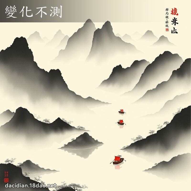 变化不测 配图