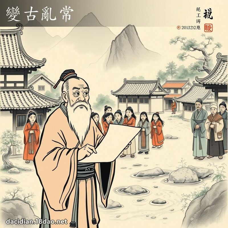变古乱常 配图
