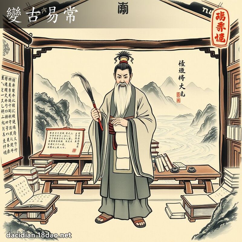 变古易常 配图